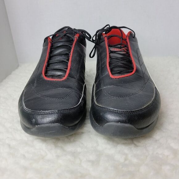 Puma Scuderia Ferrari Kart Cat III Mens Size 13 Sneaker  Black Red Shoes - Picture 2 of 10